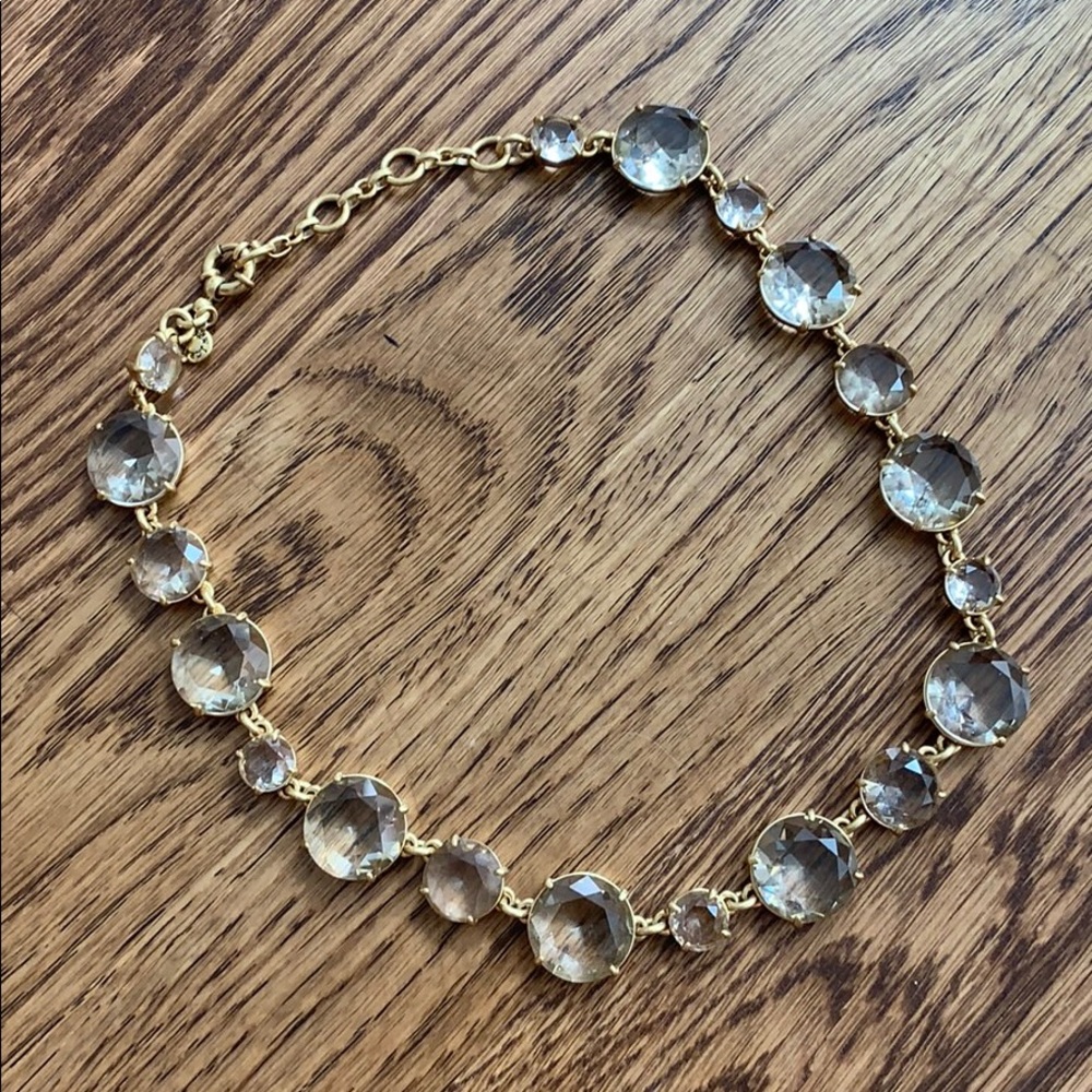 J. Crew circles statement necklace